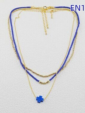 Enewton Colorful Cross Necklace